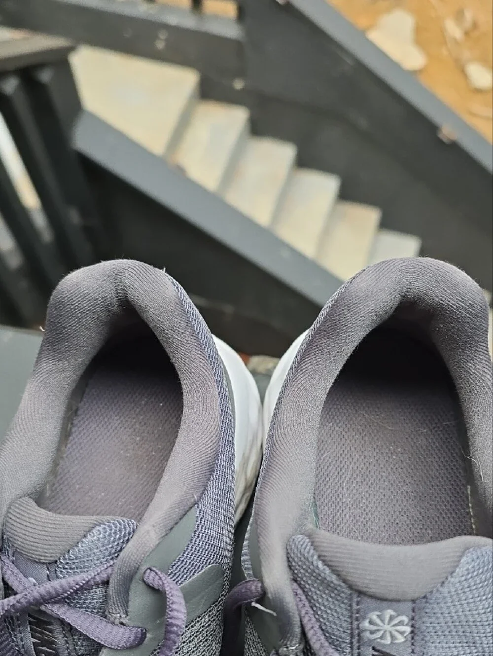 Nike Women's Athletic Sneakers in Charcoal Gray